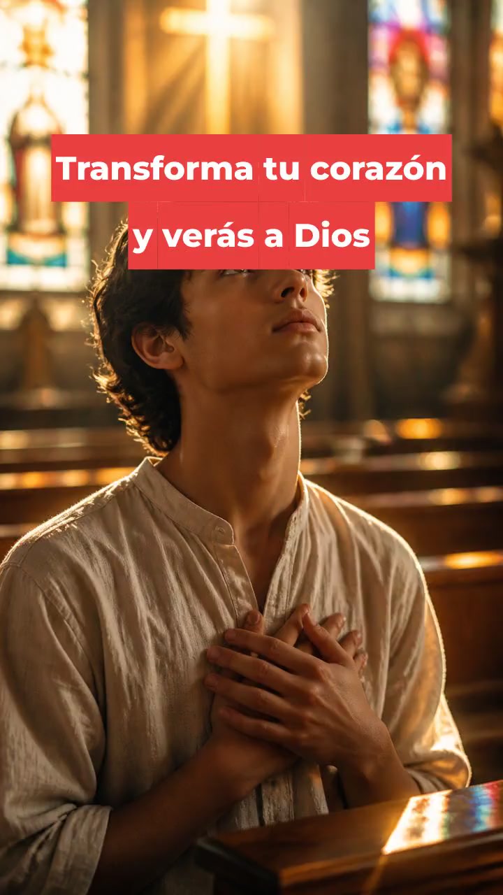 Transforma tu corazón y verás a Dios