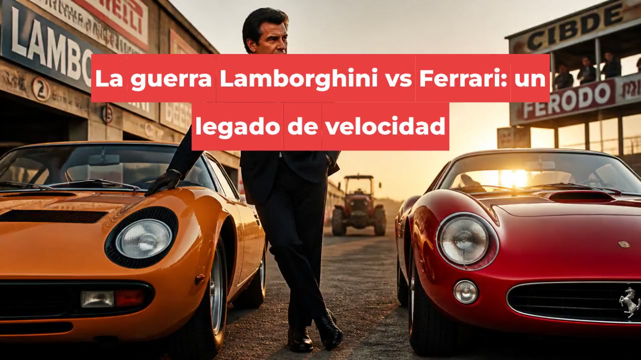 La guerra Lamborghini vs Ferrari: un legado de velocidad