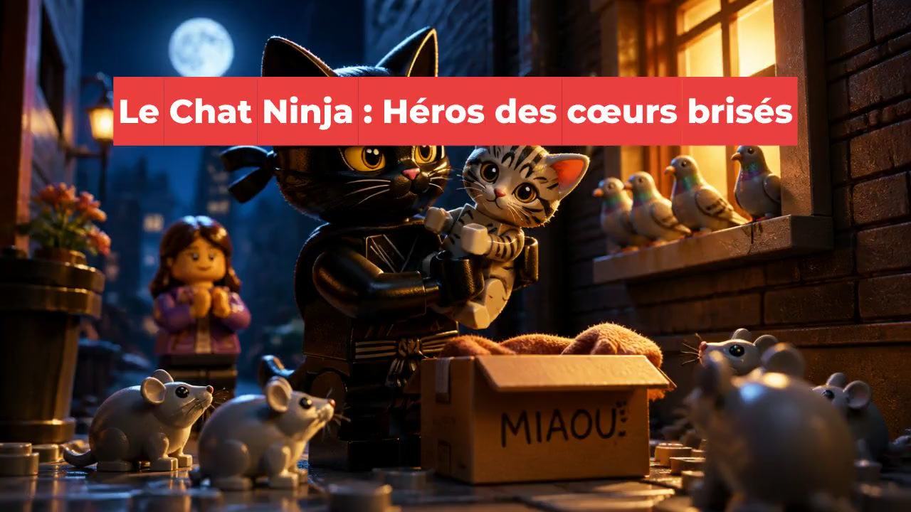 Le Chat Ninja : Héros des cœurs brisés