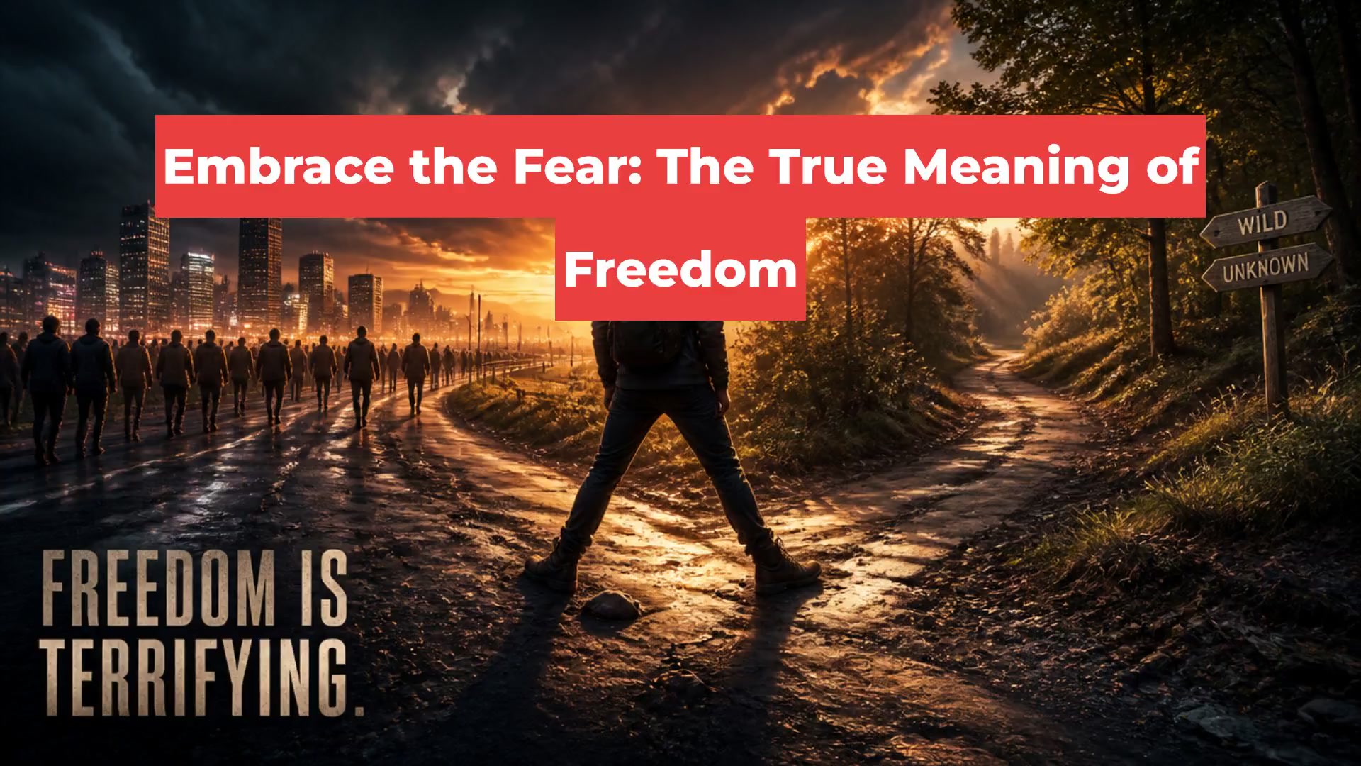 Embrace the Fear: The True Meaning of Freedom