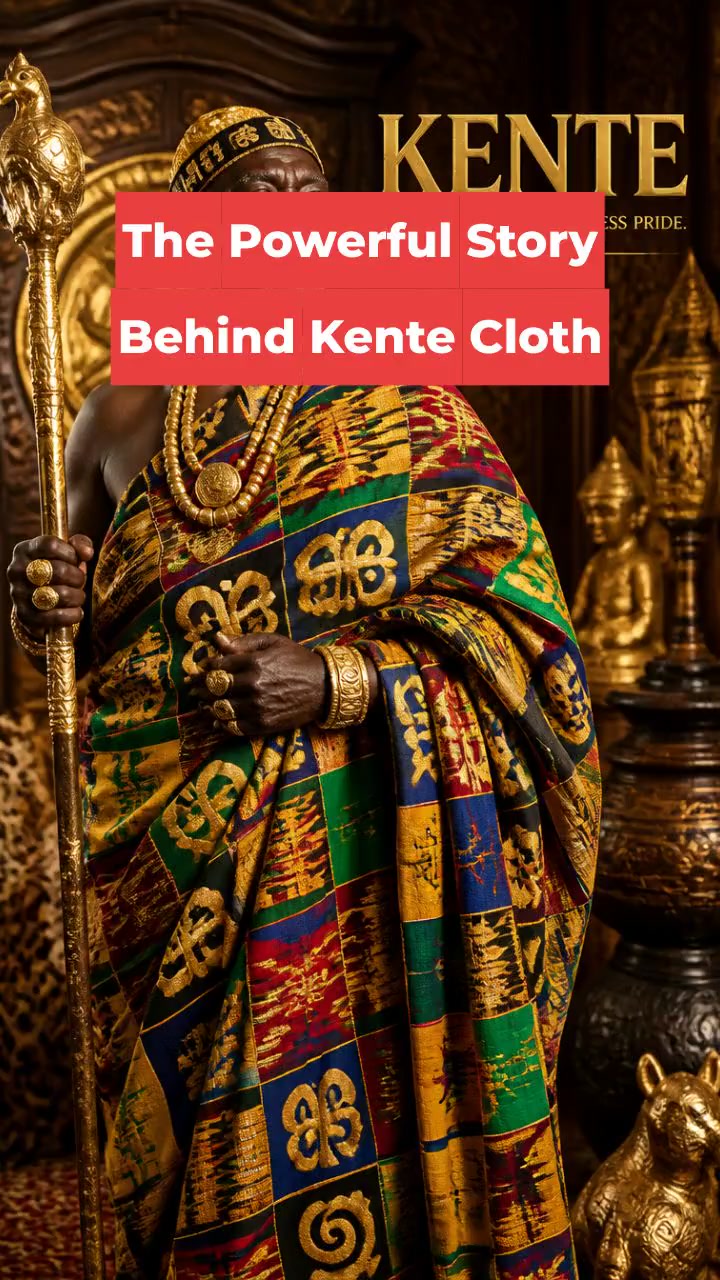 The Powerful Story Behind Kente Cloth