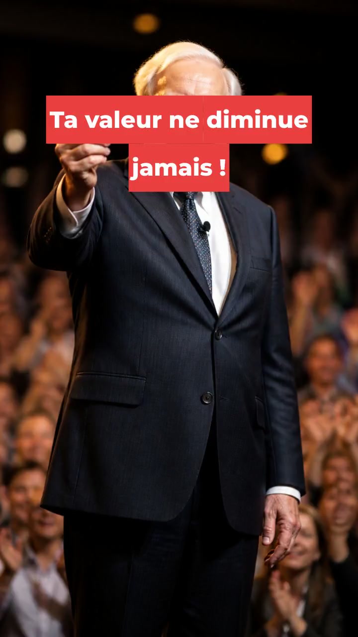 Ta valeur ne diminue jamais !