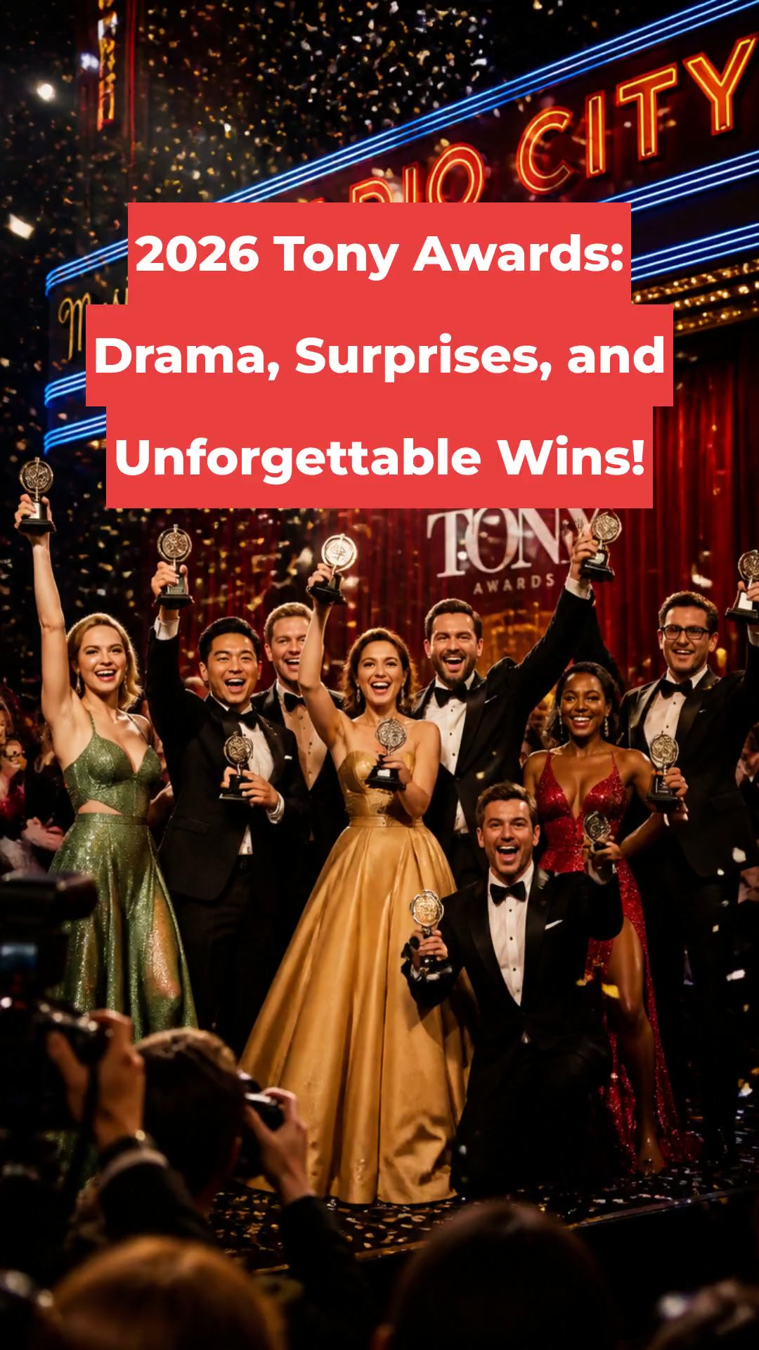 2026 Tony Awards: Drama, Surprises, and Unforgettable Wins!