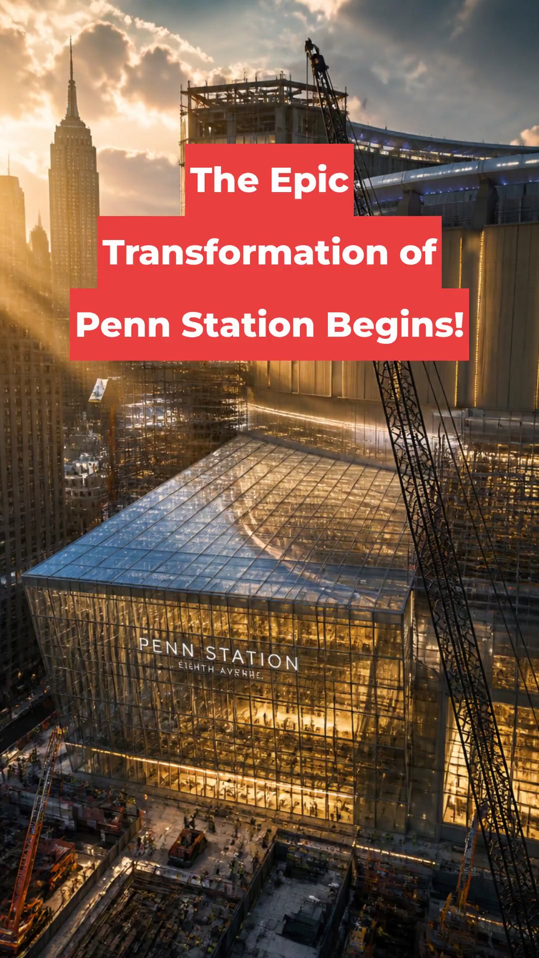 The Epic Transformation of Penn Station Begins!