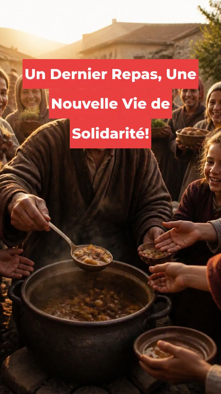 Un Dernier Repas, Une Nouvelle Vie de Solidarité!