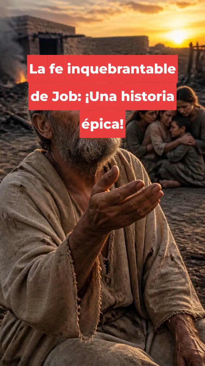 La fe inquebrantable de Job: ¡Una historia épica!