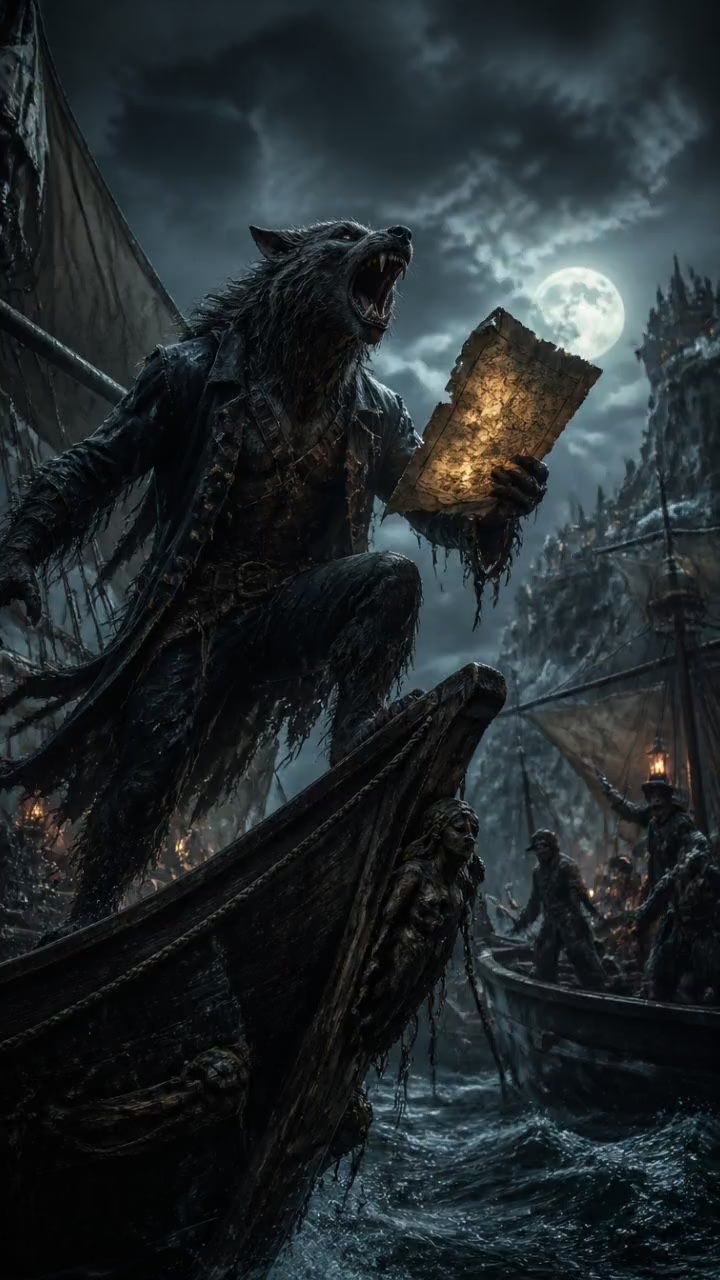 Caribbean Clash: Pirates, Vampires, and Werewolves Unite!