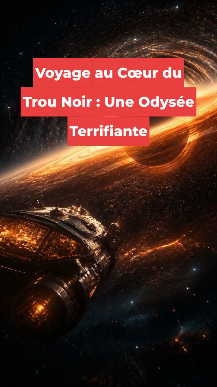 Voyage au Cœur du Trou Noir : Une Odysée Terrifiante