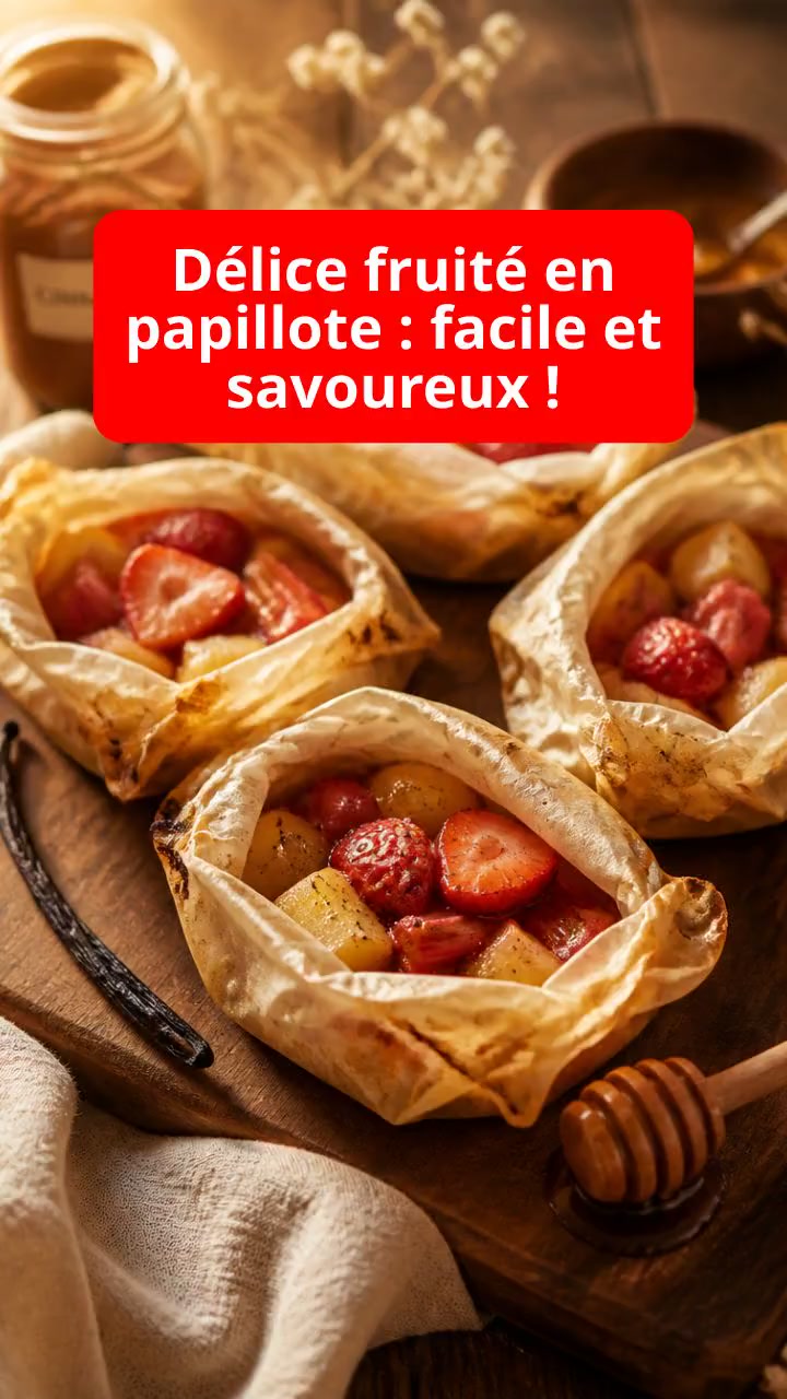 Délice fruité en papillote : facile et savoureux !