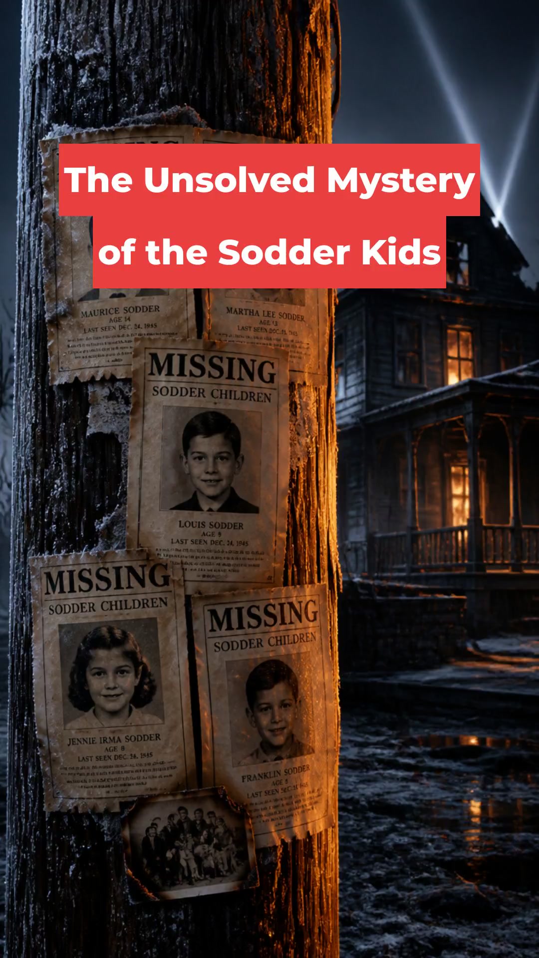 The Unsolved Mystery of the Sodder Kids