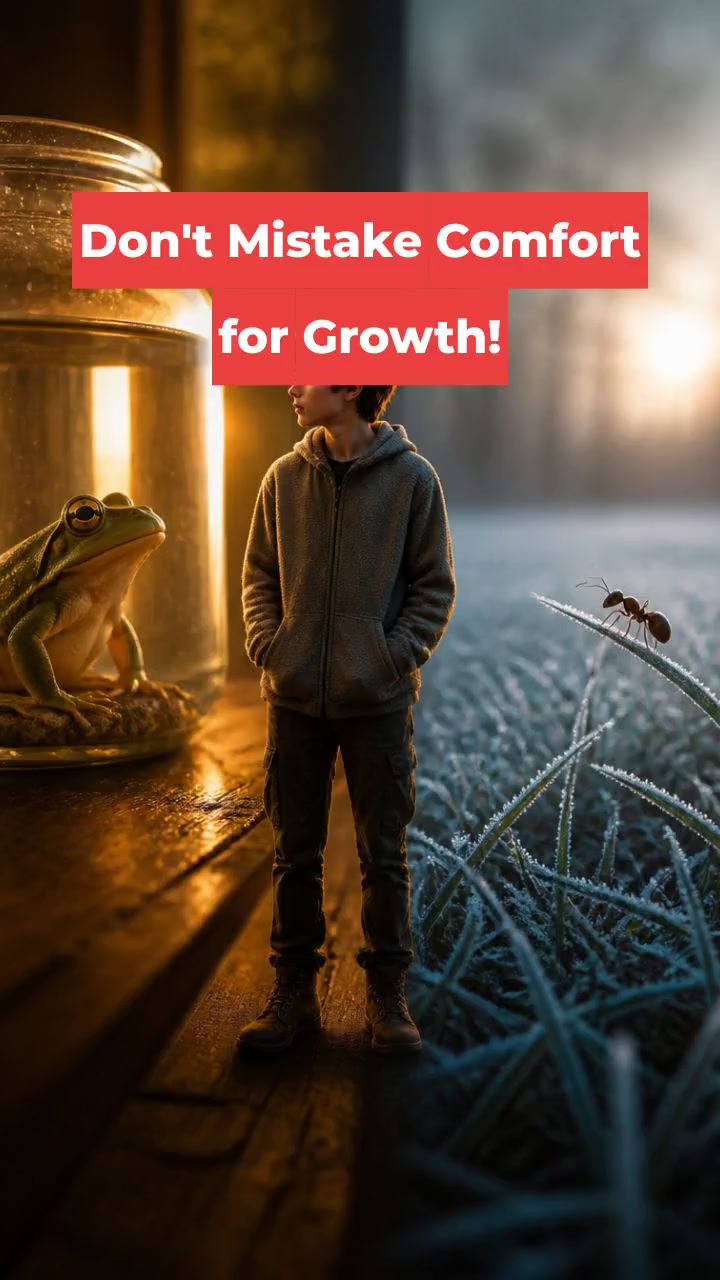 Don't Mistake Comfort for Growth!