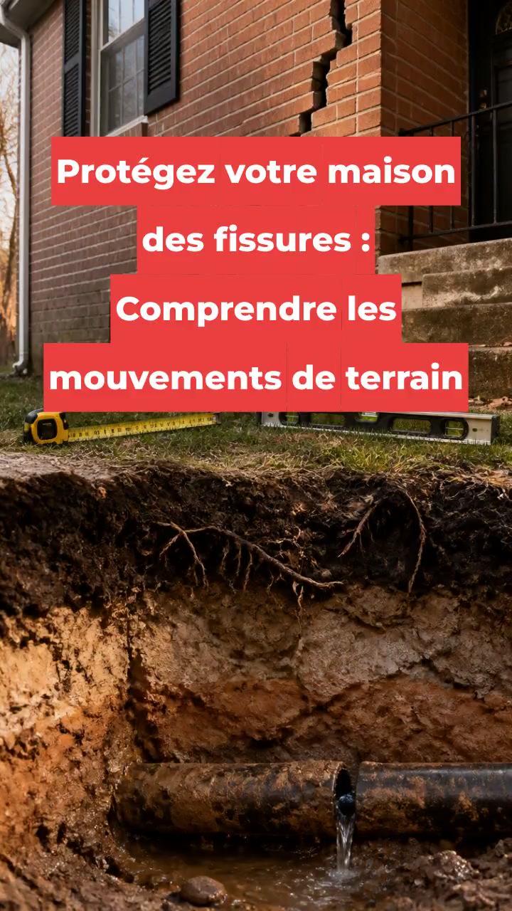 Protégez votre maison des fissures : Comprendre les mouvements de terrain