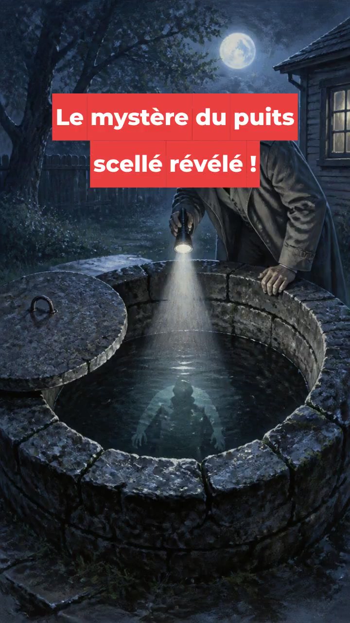 Le mystère du puits scellé révélé !