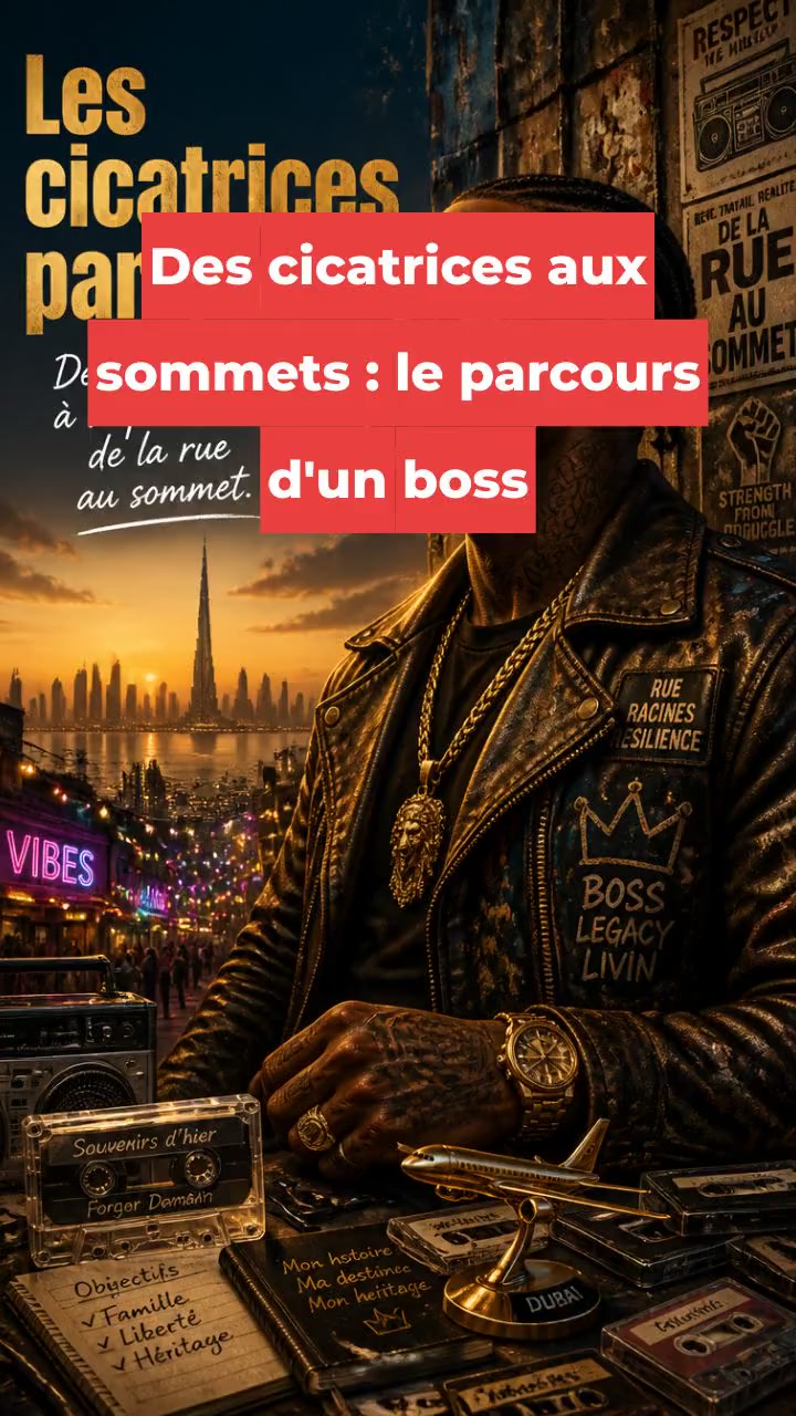 Des cicatrices aux sommets : le parcours d'un boss