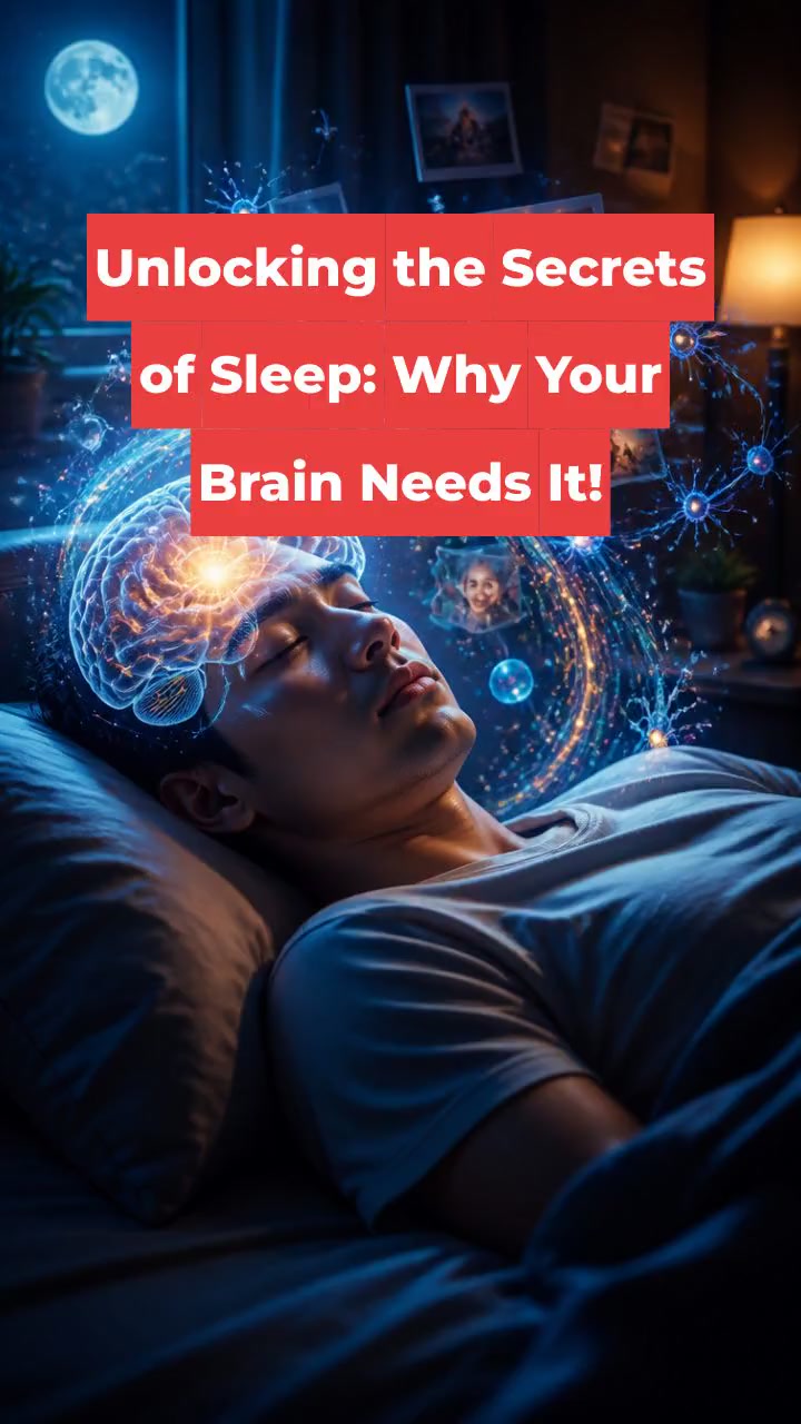 Unlocking the Secrets of Sleep: Why Your Brain Needs It!