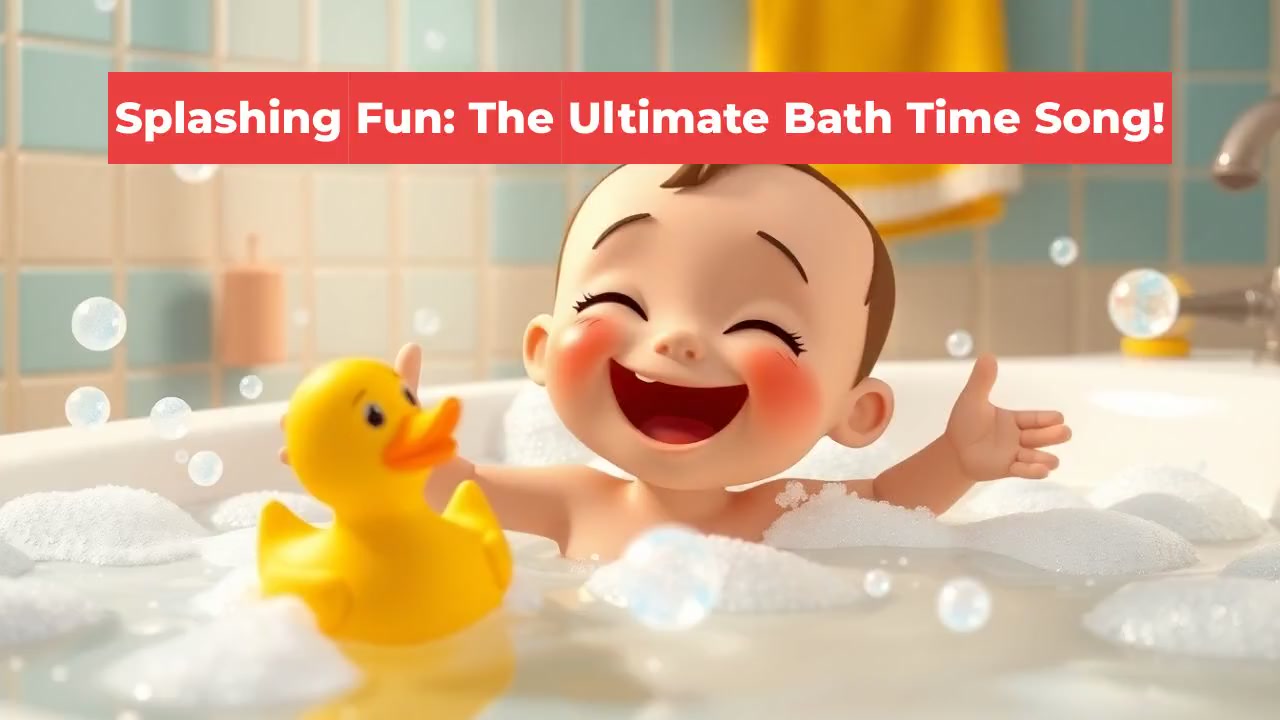 Splashing Fun: The Ultimate Bath Time Song!