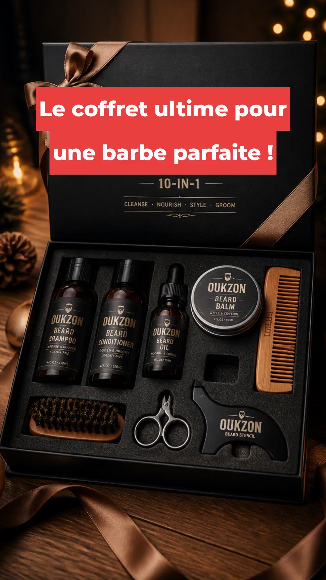 Le coffret ultime pour une barbe parfaite !
