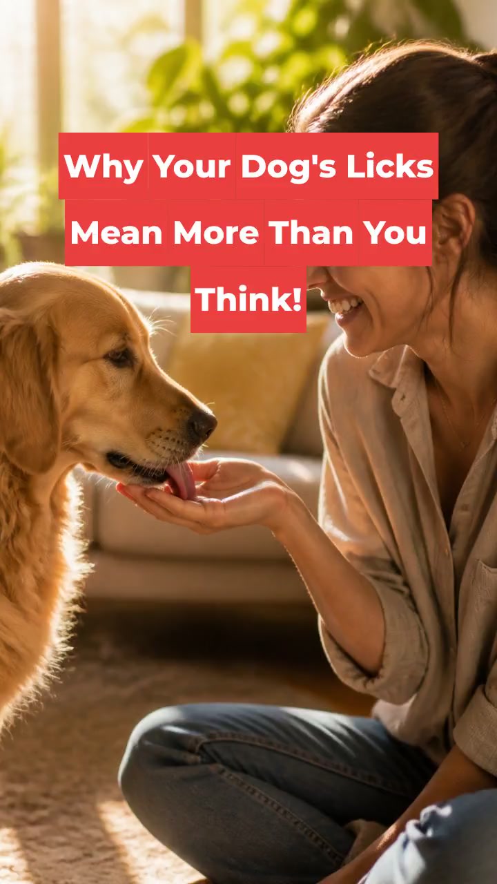 Why Your Dog's Licks Mean More Than You Think!