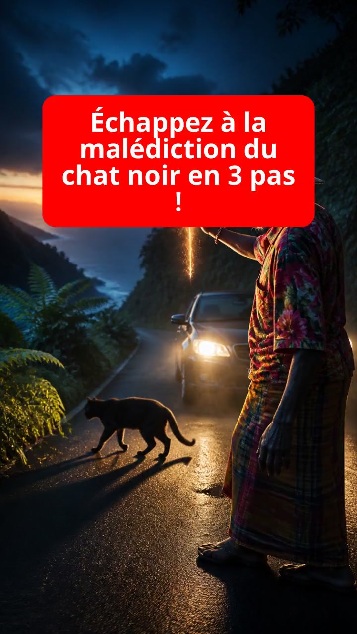 Échappez à la malédiction du chat noir en 3 pas !