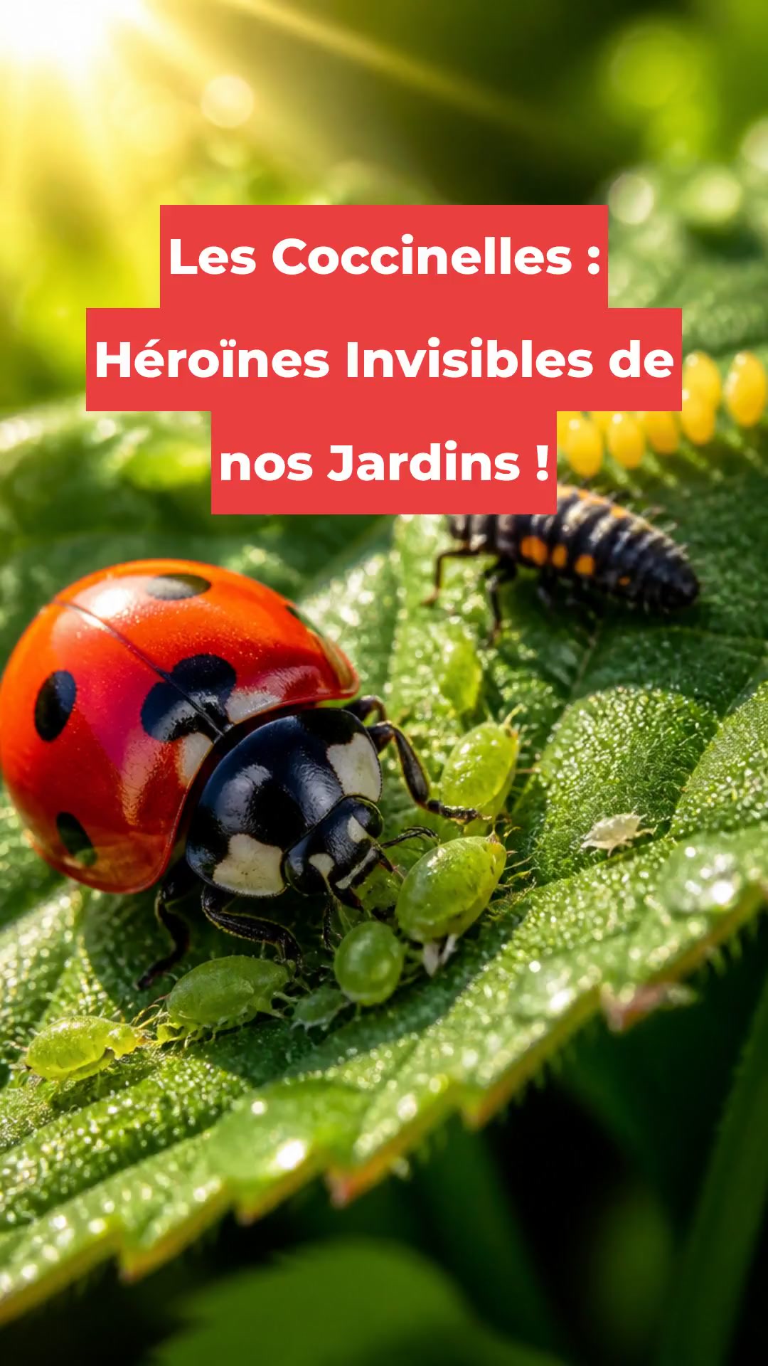 Les Coccinelles : Héroïnes Invisibles de nos Jardins !