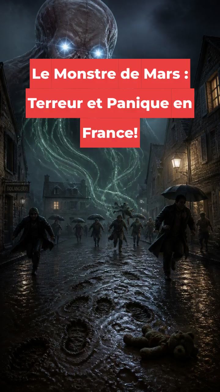 Le Monstre de Mars : Terreur et Panique en France!
