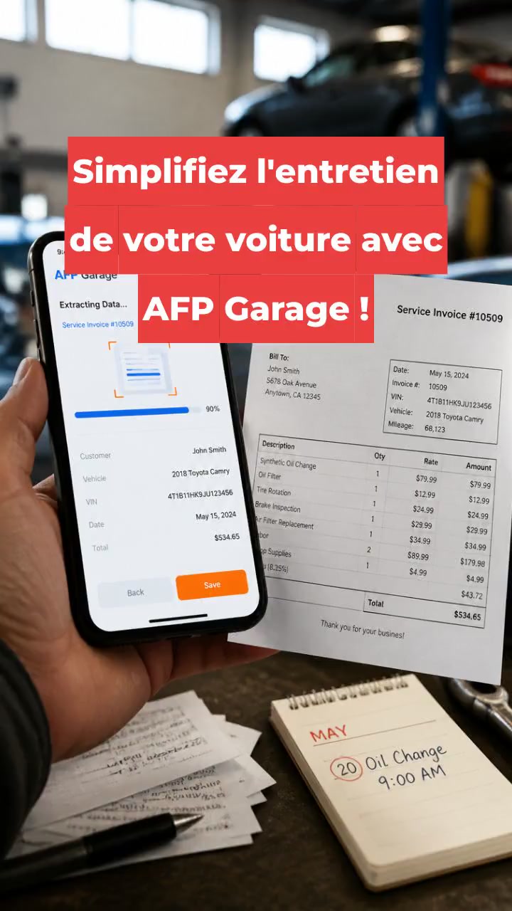 Simplifiez l'entretien de votre voiture avec AFP Garage !