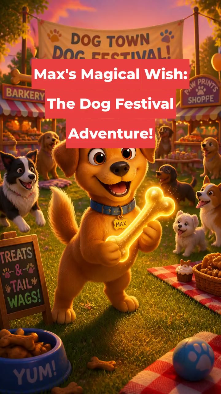Max's Magical Wish: The Dog Festival Adventure!