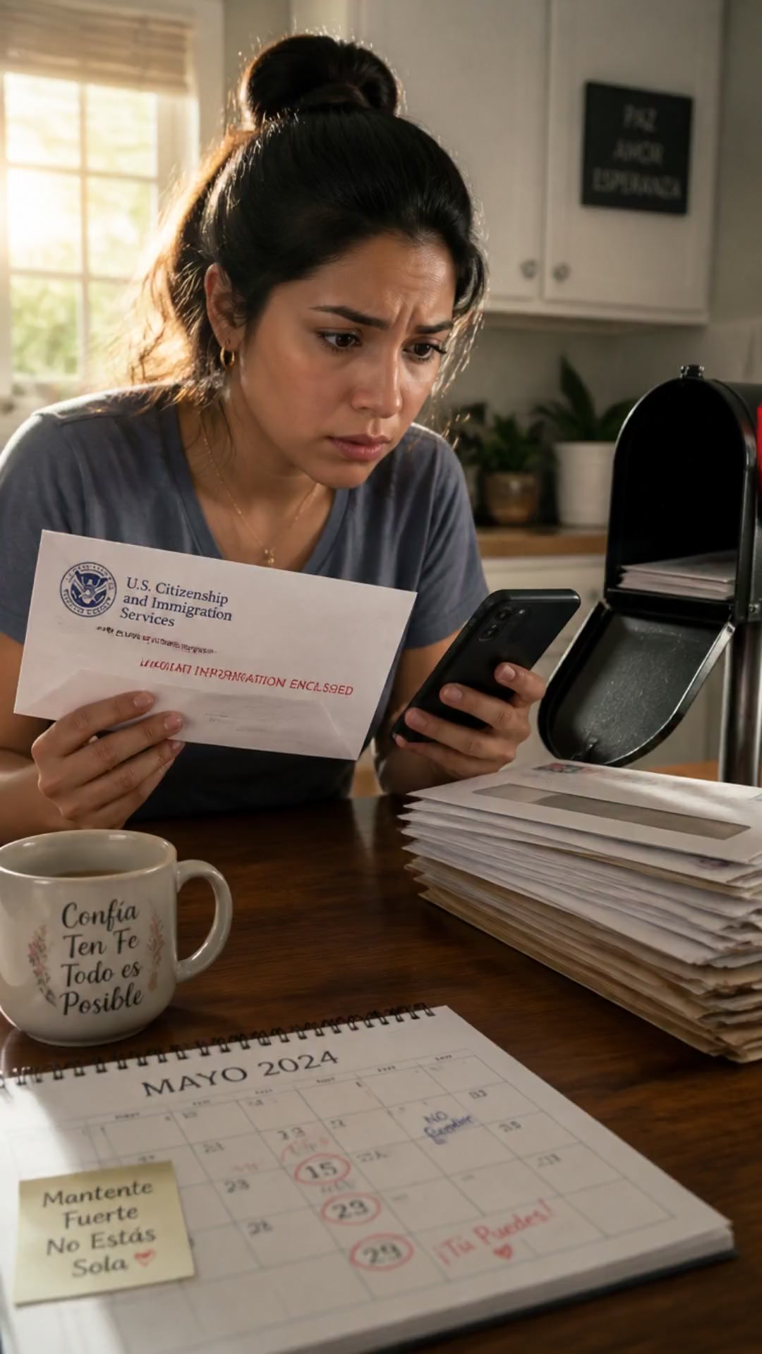 ¡No ignores tus cartas de inmigración!