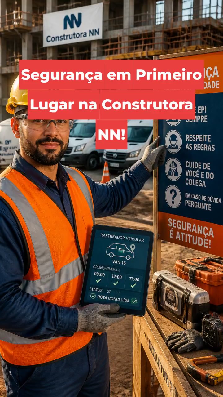 Segurança em Primeiro Lugar na Construtora NN!