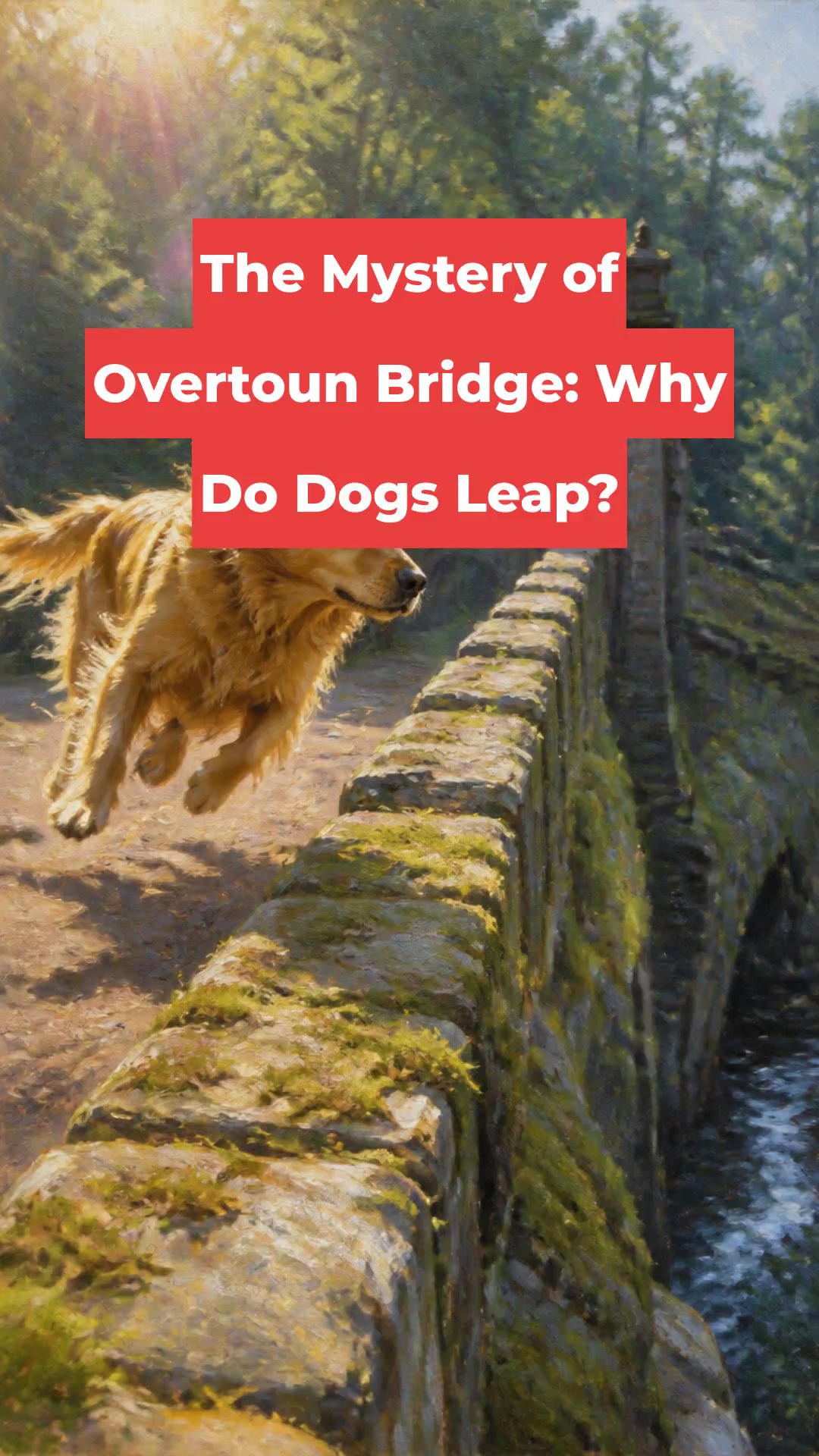 The Mystery of Overtoun Bridge: Why Do Dogs Leap?