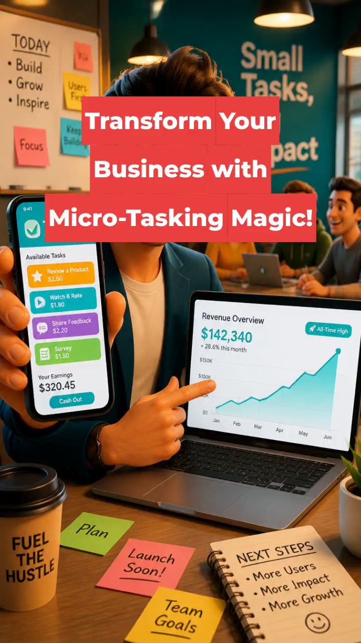Transform Your Business with Micro-Tasking Magic!