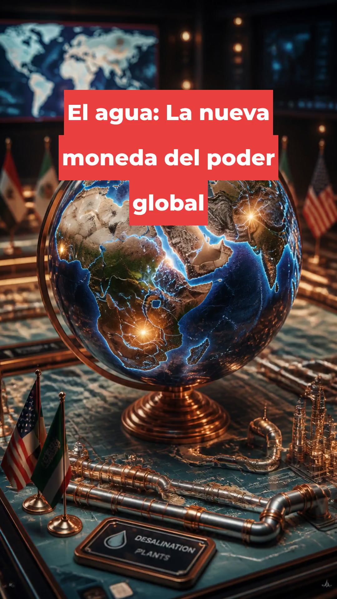 El agua: La nueva moneda del poder global