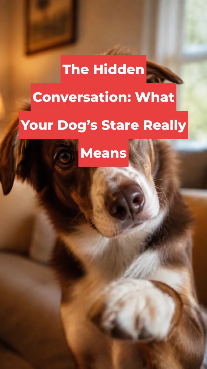 The Hidden Conversation: What Your Dog’s Stare Really Means