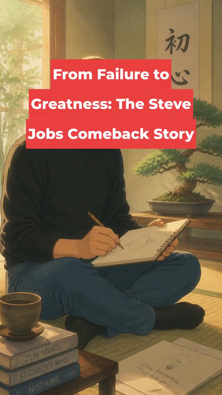From Failure to Greatness: The Steve Jobs Comeback Story