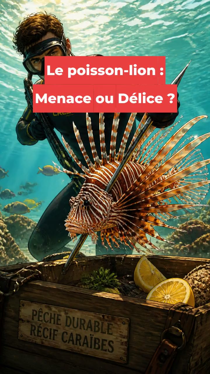 Le poisson-lion : Menace ou Délice ?