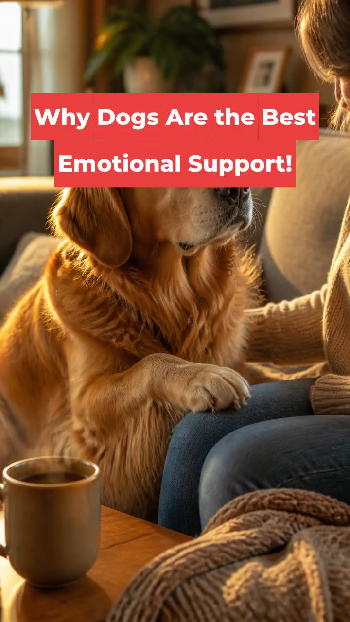 Why Dogs Are the Best Emotional Support!