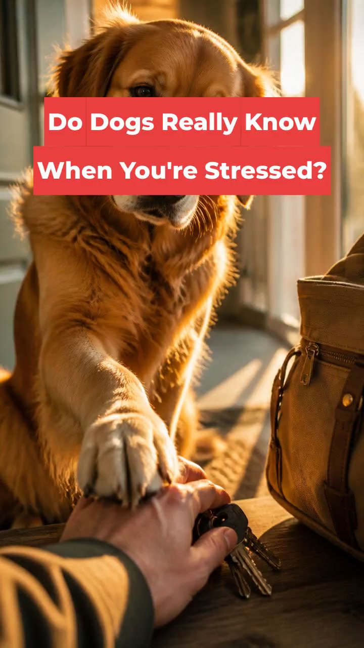 Do Dogs Really Know When You're Stressed?