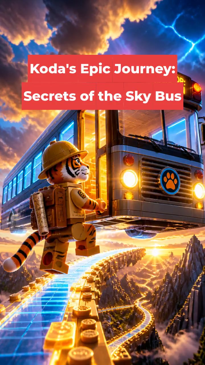 Koda's Epic Journey: Secrets of the Sky Bus