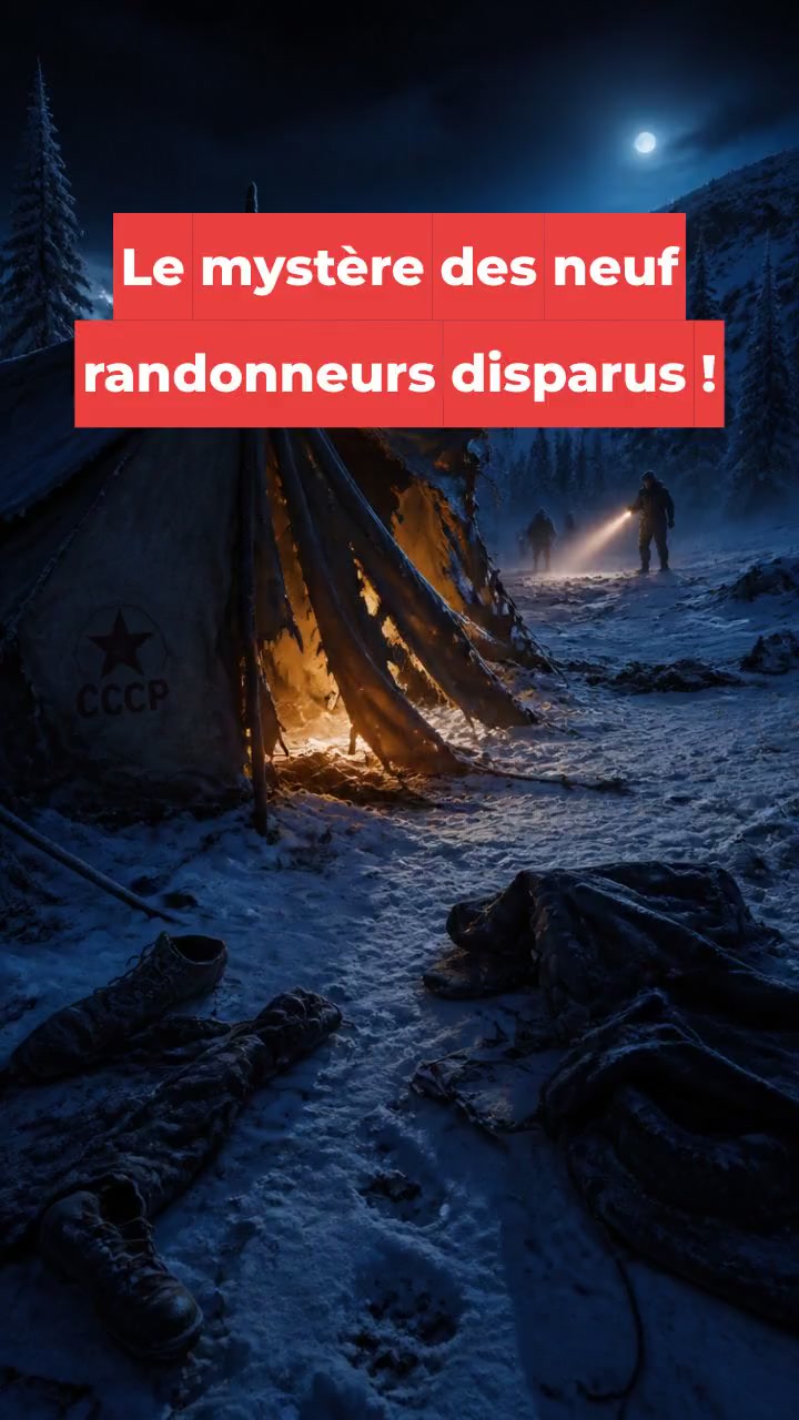 Le mystère des neuf randonneurs disparus !