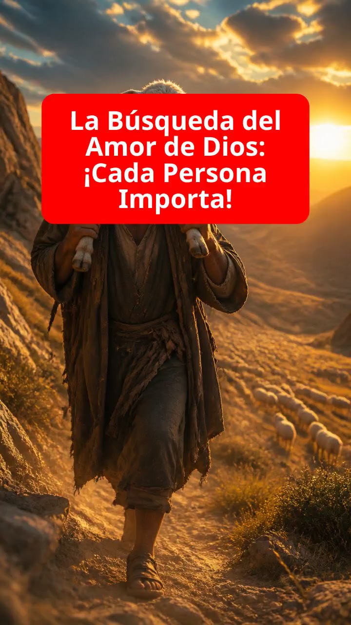 La Búsqueda del Amor de Dios: ¡Cada Persona Importa!