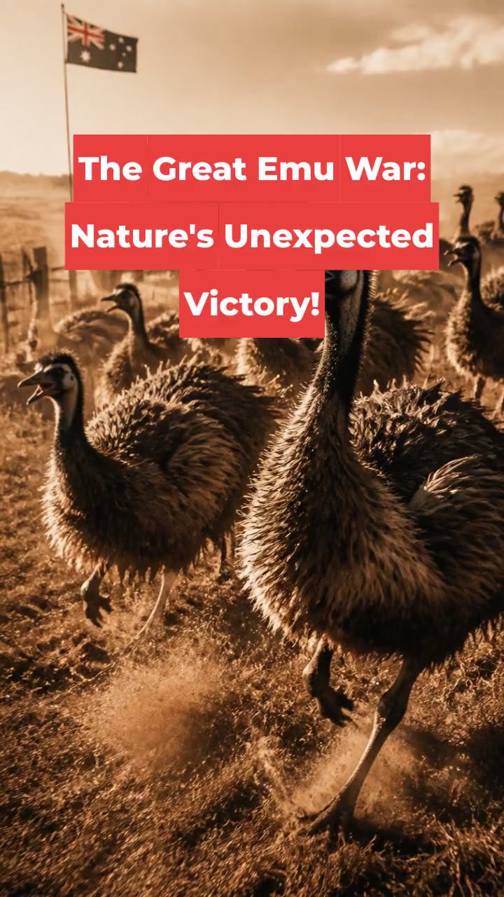 The Great Emu War: Nature's Unexpected Victory!