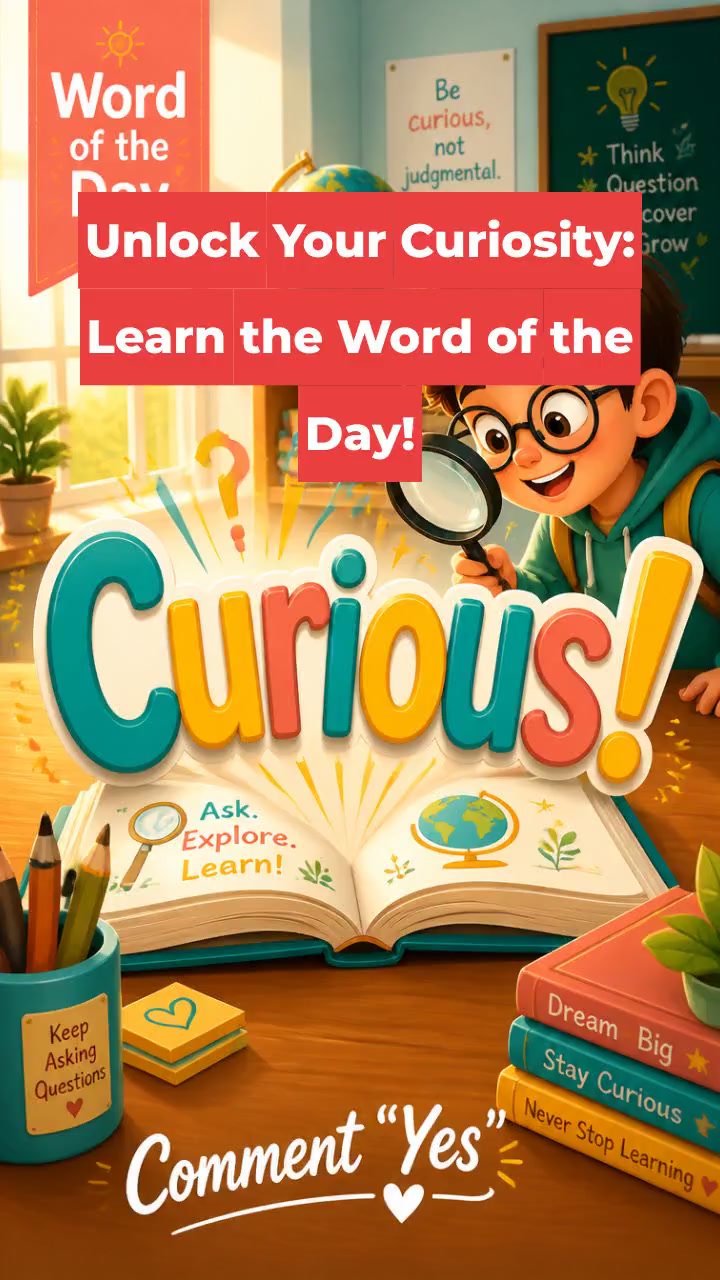 Unlock Your Curiosity: Learn the Word of the Day!