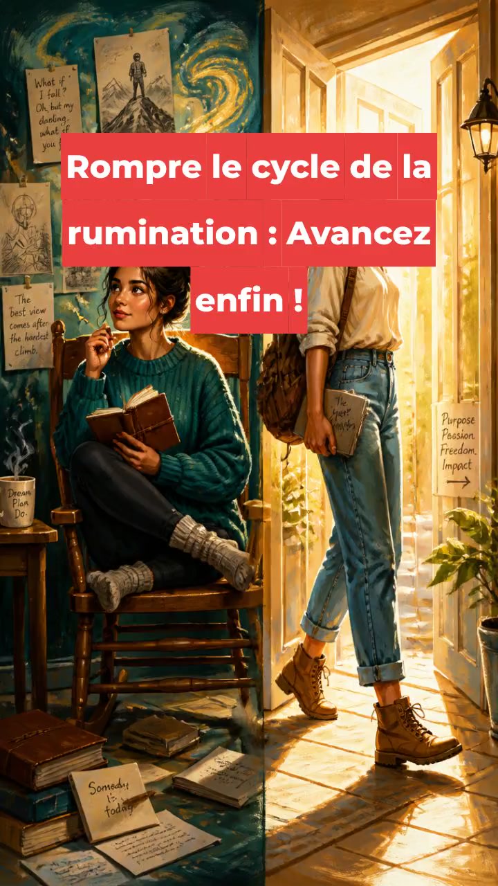 Rompre le cycle de la rumination : Avancez enfin !