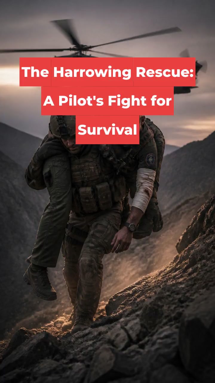 The Harrowing Rescue: A Pilot's Fight for Survival