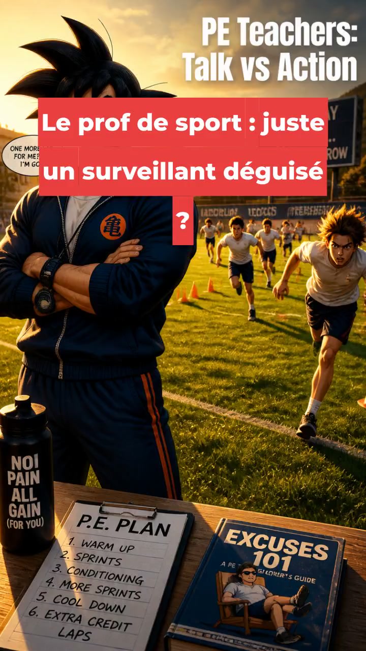 Le prof de sport : juste un surveillant déguisé ?