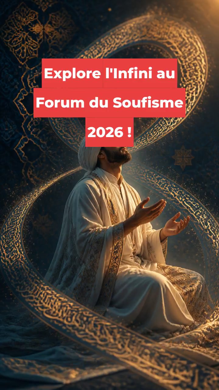 Explore l'Infini au Forum du Soufisme 2026 !