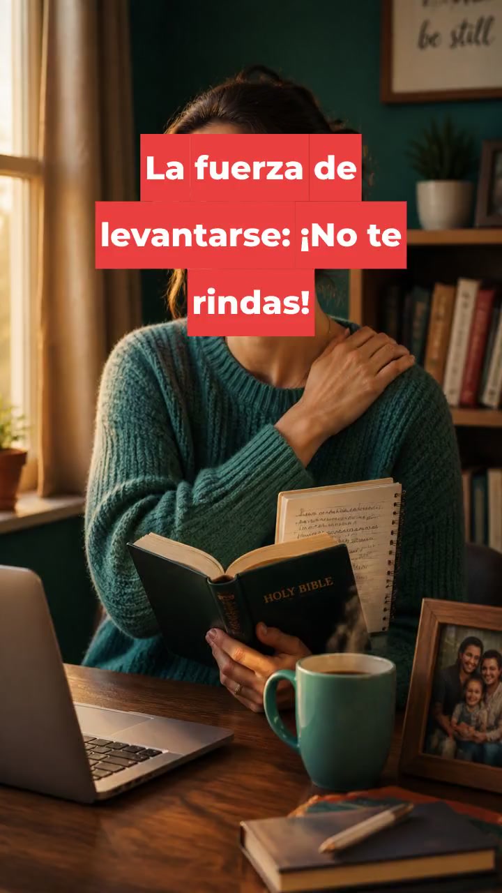 La fuerza de levantarse: ¡No te rindas!