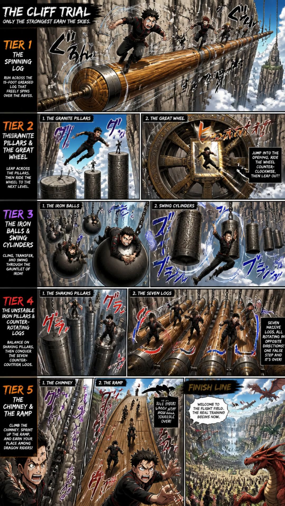 The Gauntlet: Overcoming Obstacles with Brilliance!