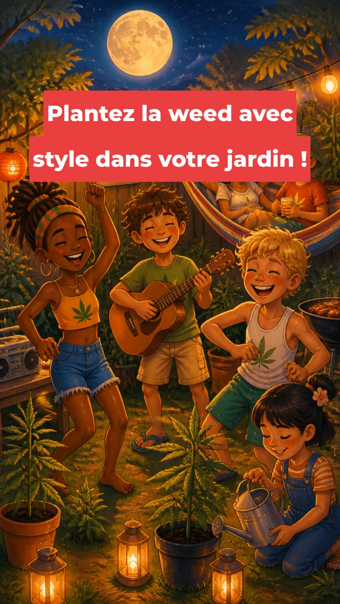 Plantez la weed avec style dans votre jardin !