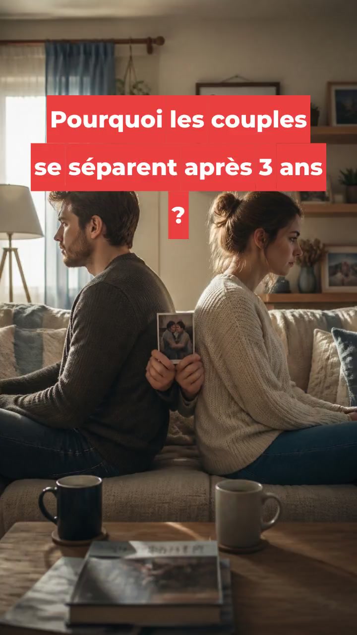 Pourquoi les couples se séparent après 3 ans ?